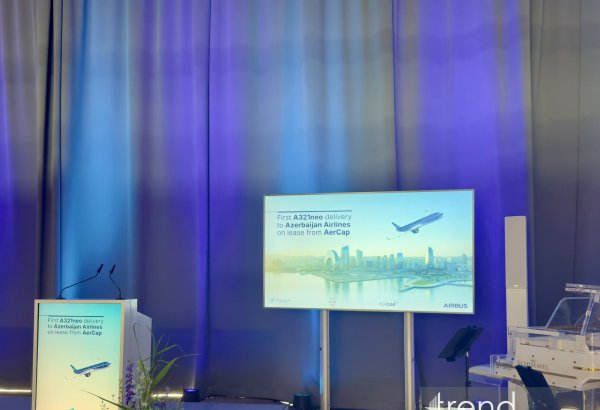 Hamburg hosts event marking handover of first Airbus A321neo to AZAL (PHOTO)