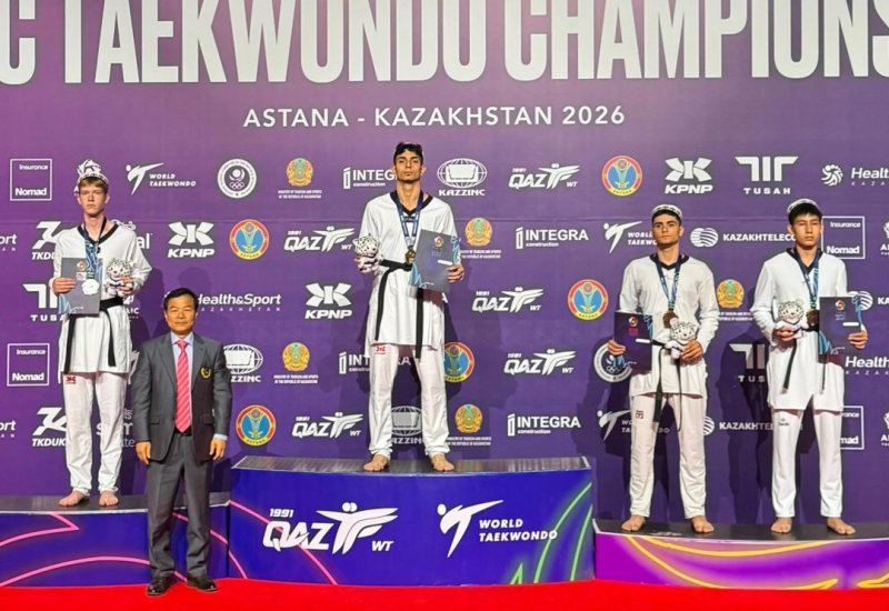 Azerbaijani taekwondo athletes win three more medals at tournament in Astana