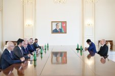 President Ilham Aliyev receives delegation led by Speaker of Grand National Assembly of Türkiye (PHOTO/VIDEO)