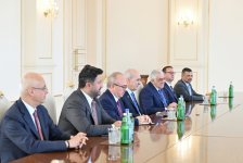 President Ilham Aliyev receives delegation led by Speaker of Grand National Assembly of Türkiye (PHOTO/VIDEO)