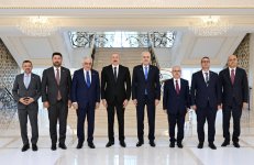 President Ilham Aliyev receives delegation led by Speaker of Grand National Assembly of Türkiye (PHOTO/VIDEO)