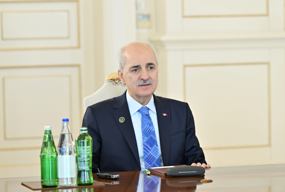 President Ilham Aliyev receives delegation led by Speaker of Grand National Assembly of Türkiye (PHOTO/VIDEO)