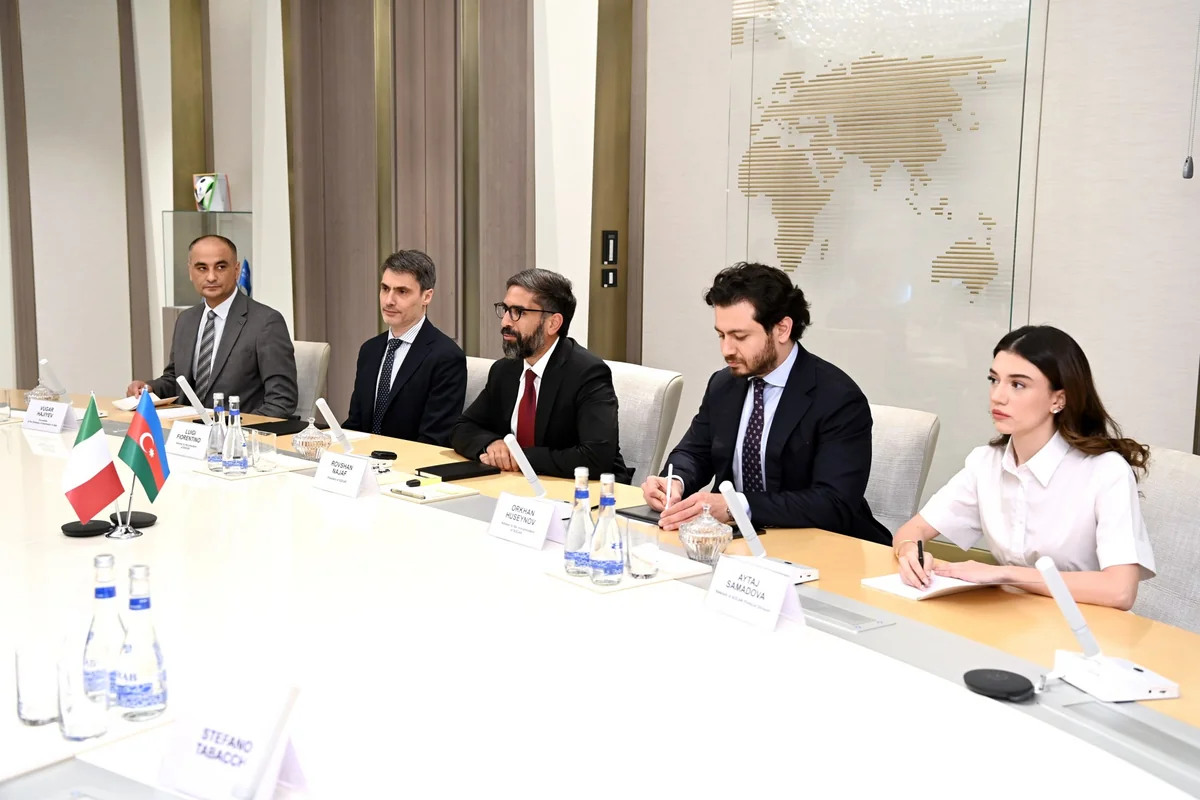 SOCAR, Italy discuss energy security and investment projects (PHOTO)