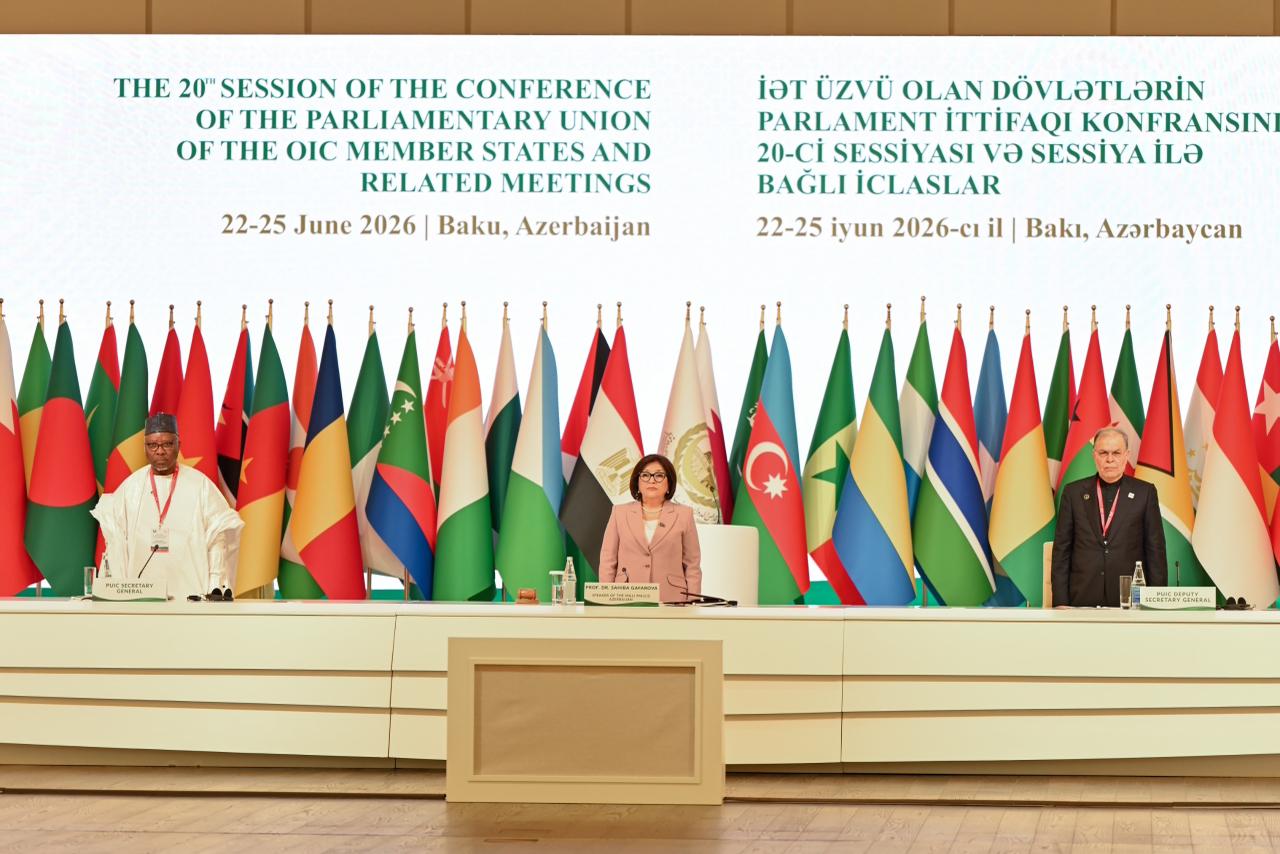 Opening ceremony of 20th session of OIC Parliamentary Union Conference concludes in Baku (PHOTO)