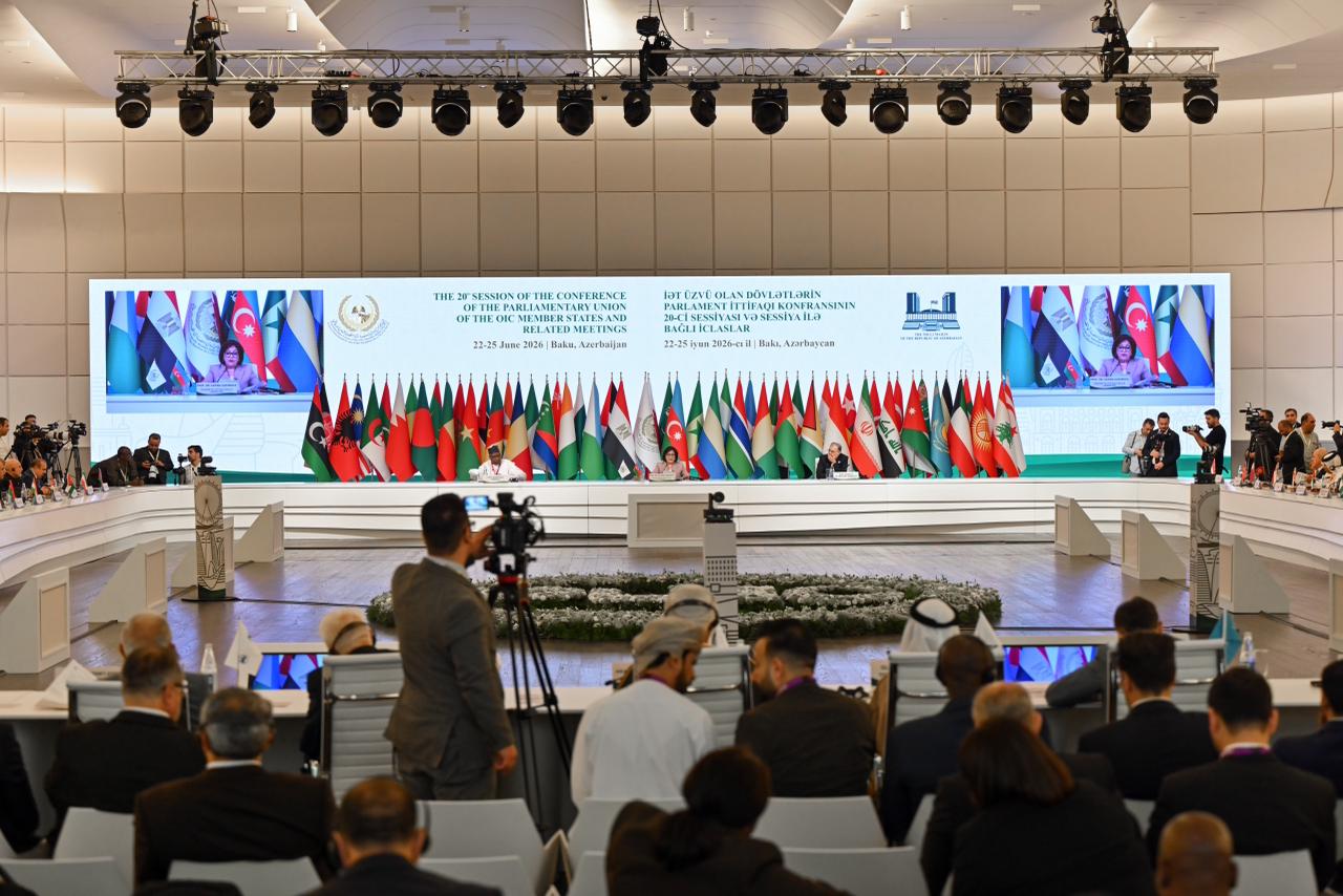 Opening ceremony of 20th session of OIC Parliamentary Union Conference concludes in Baku (PHOTO)