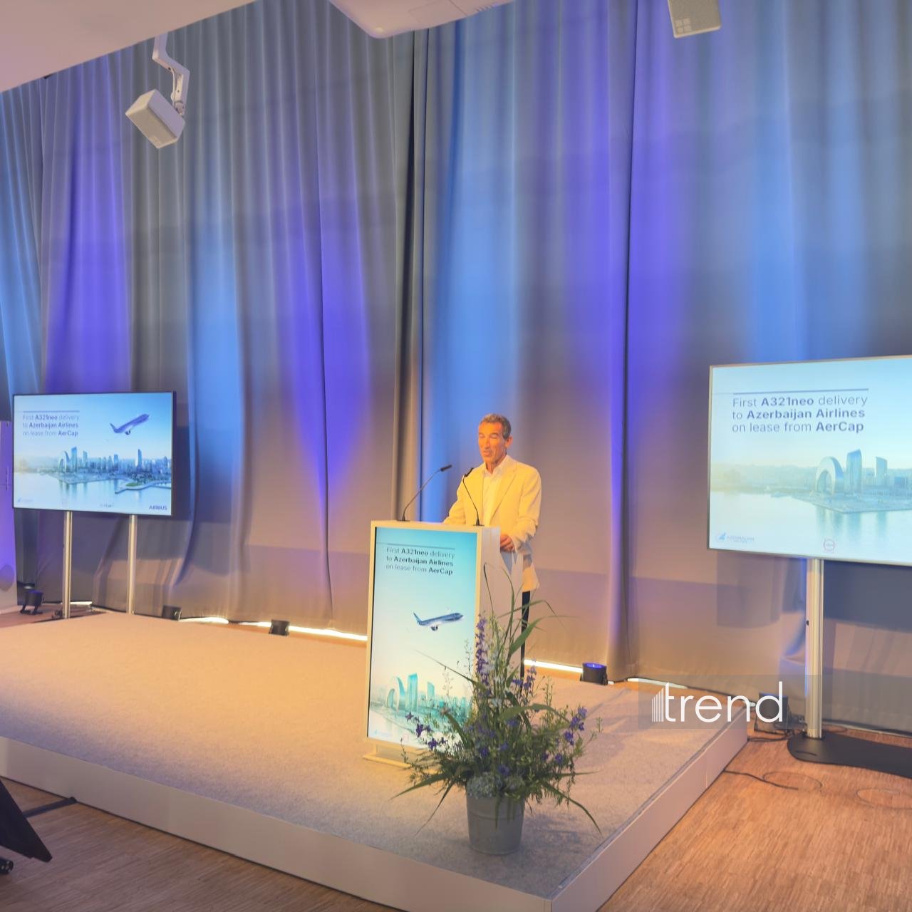 Event marking handover of first Airbus A321neo to AZAL wraps up in Hamburg (PHOTO)