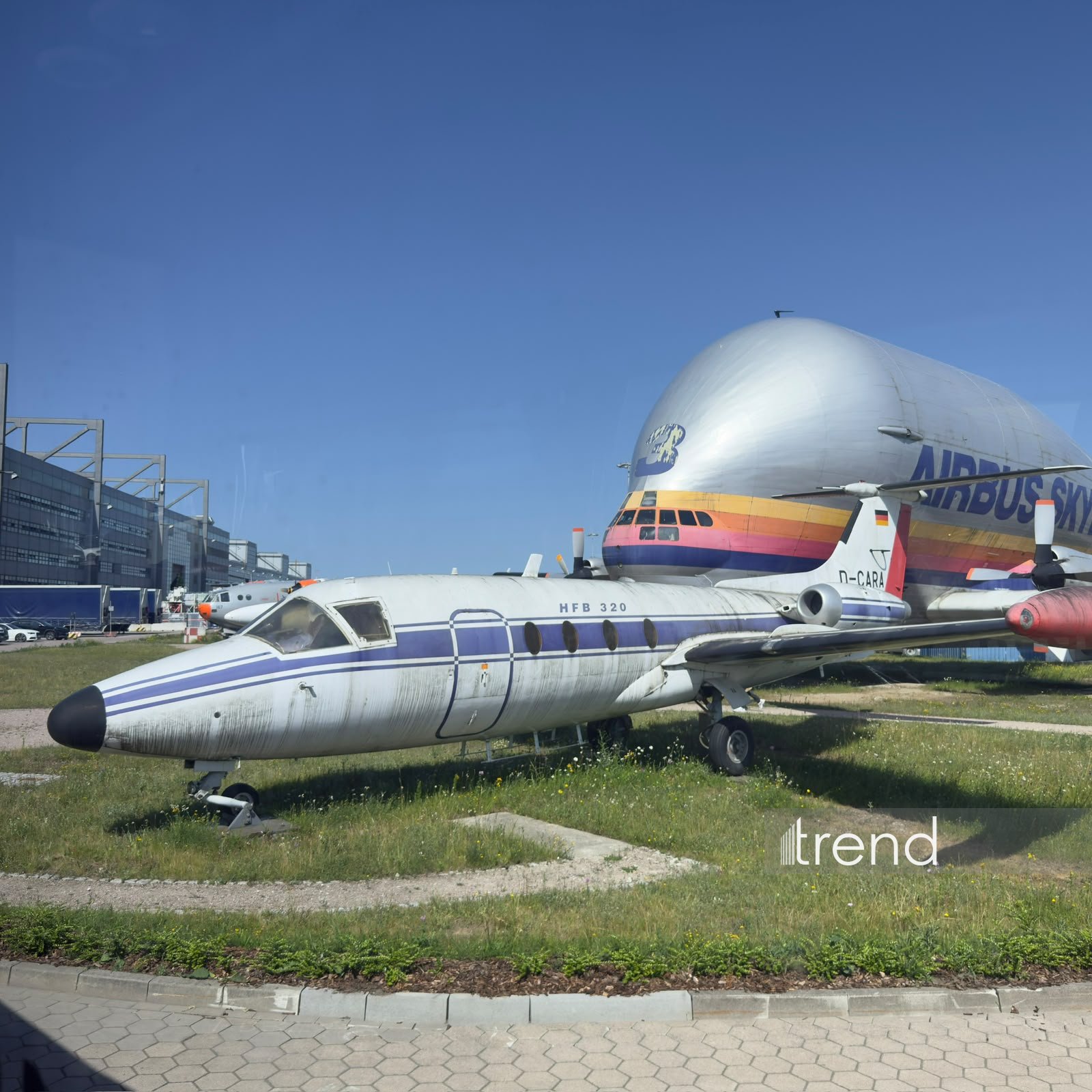 Azerbaijani journalists visit Airbus production facilities in Hamburg (PHOTO)