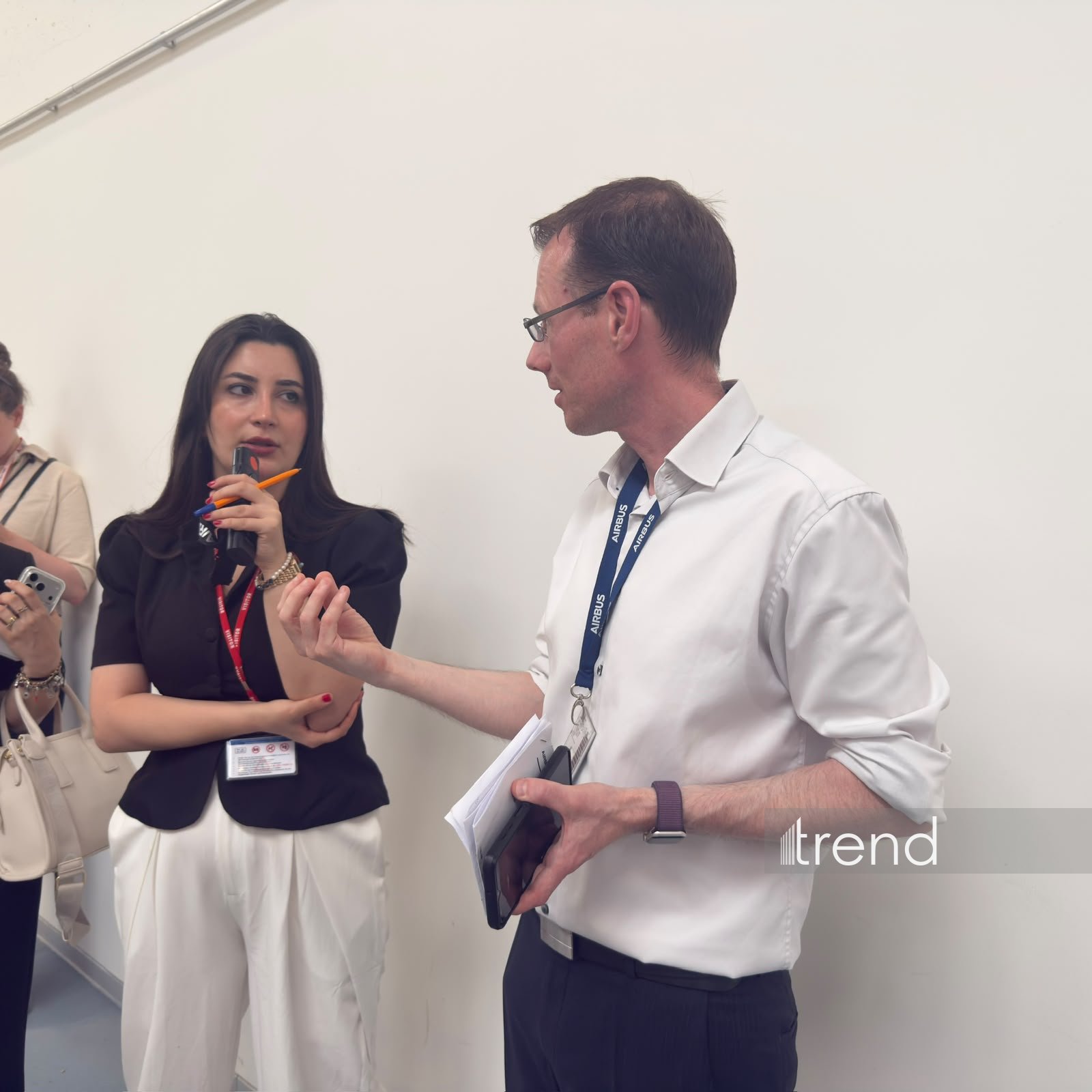 Azerbaijani journalists visit Airbus production facilities in Hamburg (PHOTO)
