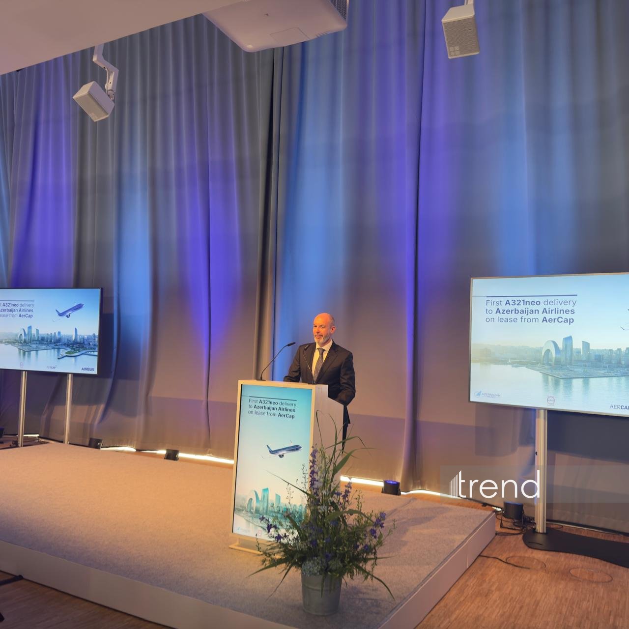 Event marking handover of first Airbus A321neo to AZAL wraps up in Hamburg (PHOTO)