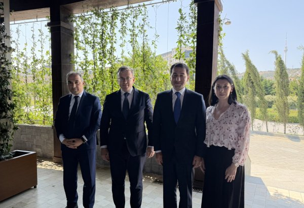 Azerbaijan, France discuss bilateral relations in Baku