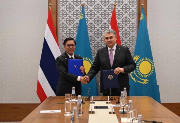 Kazakhstan, Thailand sign action plan for 2027-2028 cooperation