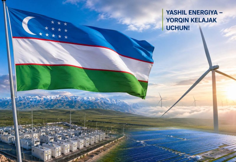 Uzbekistan's green power generation rises 23% to 7 bcm kWh in Jan-July
