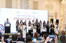 Heydar Aliyev Foundation VP Leyla Aliyeva participates in Second Graduation Day of “Support for Girls’ Education” project (PHOTO)