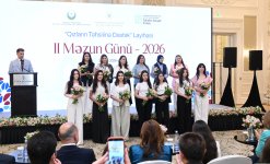 Heydar Aliyev Foundation VP Leyla Aliyeva participates in Second Graduation Day of “Support for Girls’ Education” project (PHOTO)