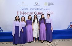 Heydar Aliyev Foundation VP Leyla Aliyeva participates in Second Graduation Day of “Support for Girls’ Education” project (PHOTO)