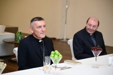 Vice-President of the Heydar Aliyev Foundation Leyla Aliyeva meets with Head of the Vatican Apostolic Library and Apostolic Archive (PHOTO)