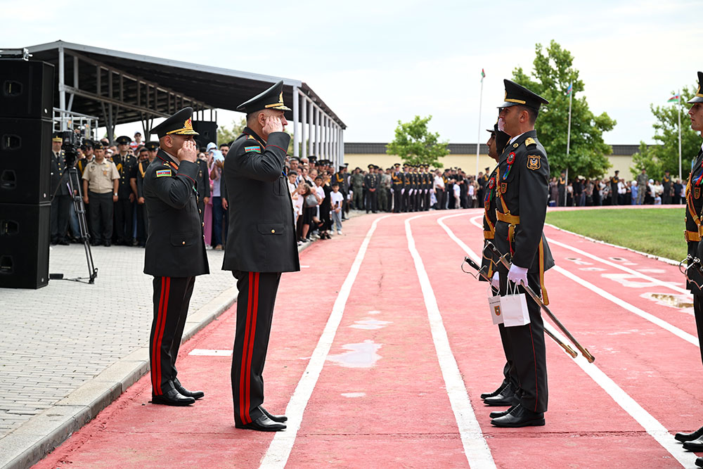 Military Institute named after Heydar Aliyev holds next graduation ceremony (PHOTO/VIDEO)