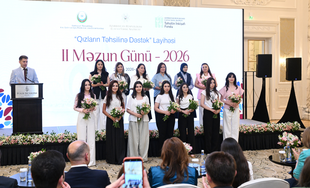 Heydar Aliyev Foundation VP Leyla Aliyeva participates in Second Graduation Day of “Support for Girls’ Education” project (PHOTO)