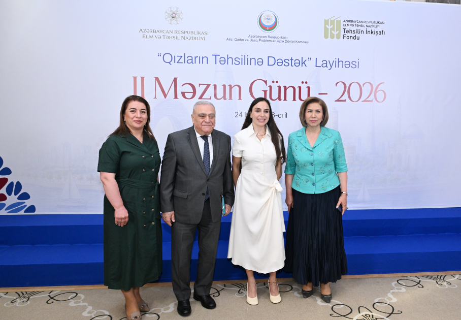 Heydar Aliyev Foundation VP Leyla Aliyeva participates in Second Graduation Day of “Support for Girls’ Education” project (PHOTO)