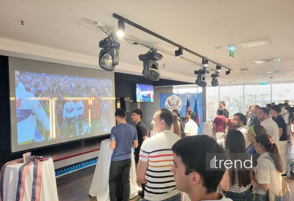 U.S. Embassy in Azerbaijan hosts World Cup watch party (PHOTO)