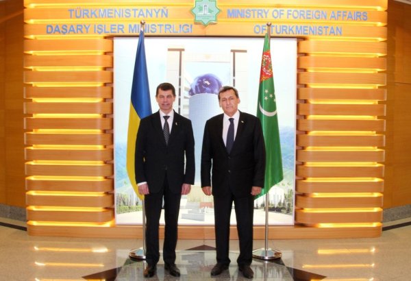 Turkmenistan, Ukraine explore ways to expand co-op in Ashgabat meeting