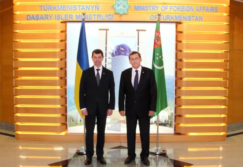 Turkmenistan, Ukraine explore ways to expand co-op in Ashgabat meeting