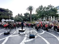 Armed Forces Day is marked with festive concert by Azerbaijani and Turkish military orchestras (PHOTO)