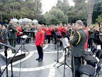 Armed Forces Day is marked with festive concert by Azerbaijani and Turkish military orchestras (PHOTO)