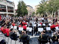 Armed Forces Day is marked with festive concert by Azerbaijani and Turkish military orchestras (PHOTO)