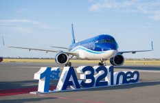 AZAL expands fleet with addition of its 1st next-generation Airbus A321neo (PHOTO)