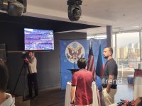 U.S. Embassy in Azerbaijan hosts World Cup watch party (PHOTO/VIDEO)