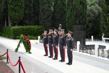 Leadership of Azerbaijan’s Ministry of Defense visits Alley of Honors, Victory Park, and Military Memorial Cemetery (PHOTO/VIDEO)