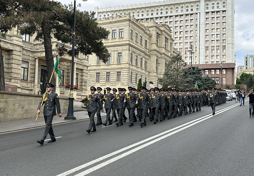 Azerbaijan marks Armed Forces Day with military marches across nation (PHOTO)