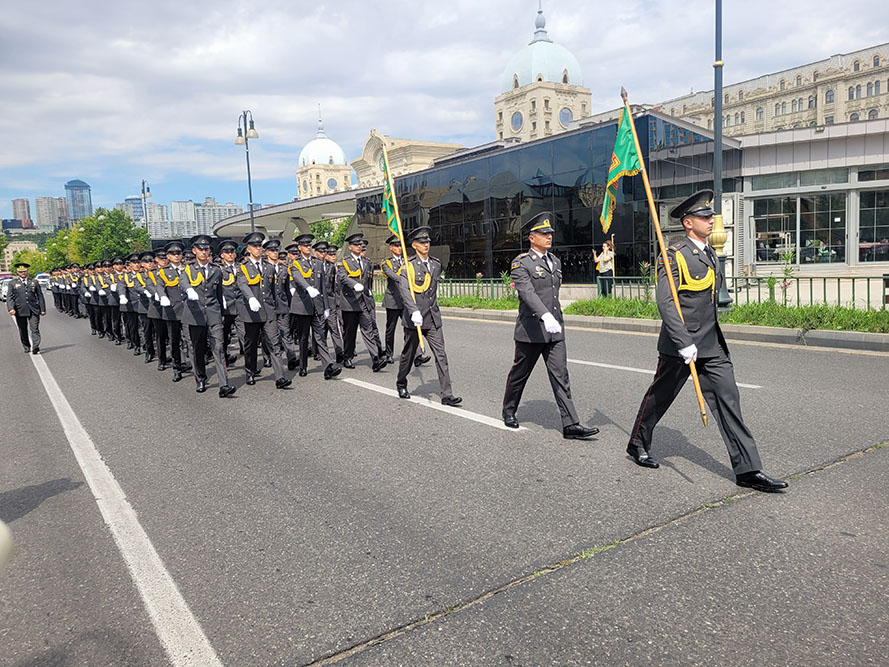 Azerbaijan marks Armed Forces Day with military marches across nation (PHOTO)