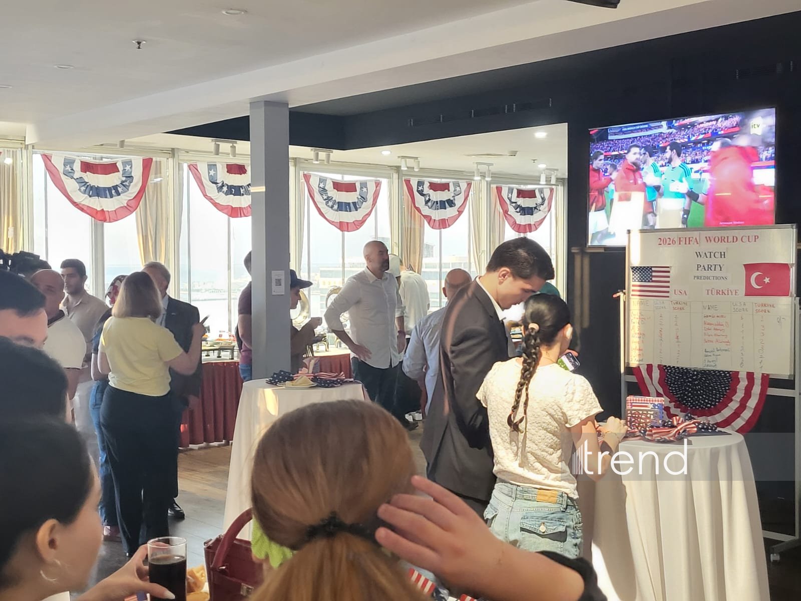 U.S. Embassy in Azerbaijan hosts World Cup watch party (PHOTO/VIDEO)