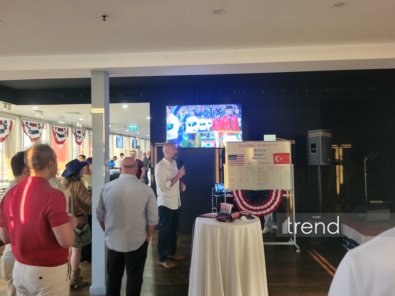 U.S. Embassy in Azerbaijan hosts World Cup watch party (PHOTO/VIDEO)