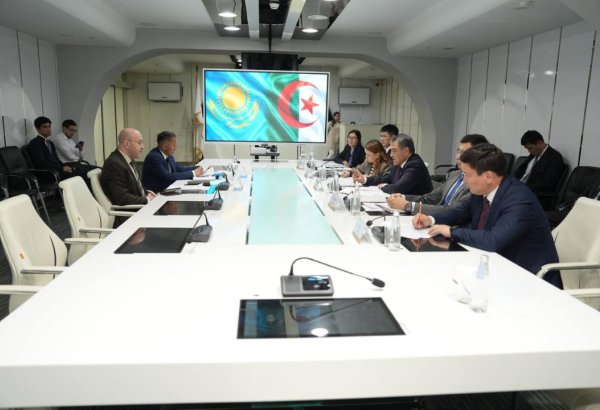 Kazakhstan, Algeria discuss cooperation in water management