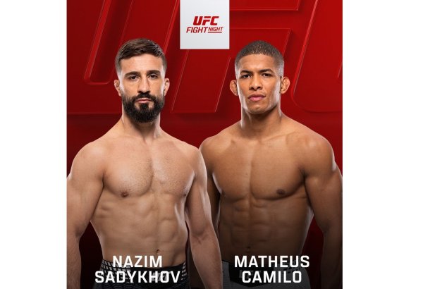 Azerbaijan's Nazim Sadikhov falls to Mateusz Camilo at UFC Baku