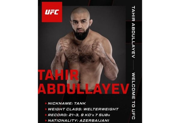 Azerbaijani fighter Tair Abdullayev makes his UFC debut with victory