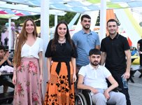 Leyla Aliyeva and Arzu Aliyeva visit "CandyFest" summer festival and watch "Magic Pearl" water circus show (PHOTO)