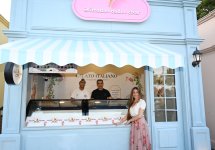 Leyla Aliyeva and Arzu Aliyeva visit "CandyFest" summer festival and watch "Magic Pearl" water circus show (PHOTO)