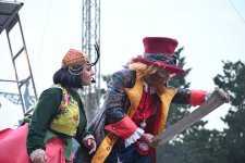 Leyla Aliyeva and Arzu Aliyeva visit "CandyFest" summer festival and watch "Magic Pearl" water circus show (PHOTO)