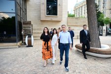 Leyla Aliyeva and Arzu Aliyeva attend opening and presentation ceremonies at the Seaside National Park (PHOTO)