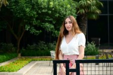 Leyla Aliyeva and Arzu Aliyeva attend opening and presentation ceremonies at the Seaside National Park (PHOTO)