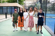 Leyla Aliyeva and Arzu Aliyeva attend opening and presentation ceremonies at the Seaside National Park (PHOTO)