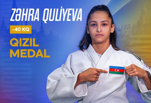 Azerbaijani judokas win five medals at European Championships