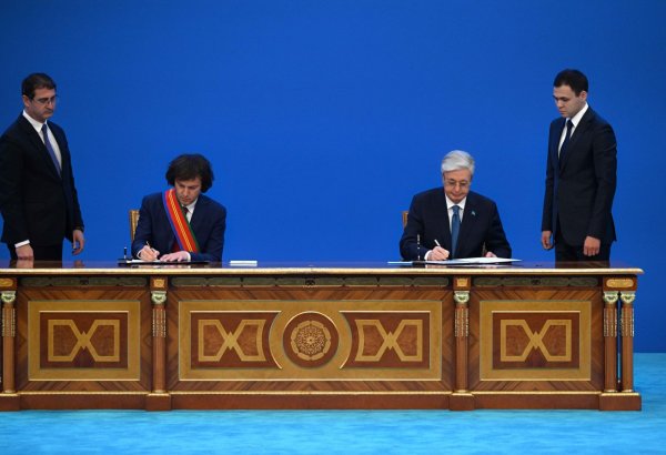 Kazakhstan, Georgia sign package of strategic agreements in Astana