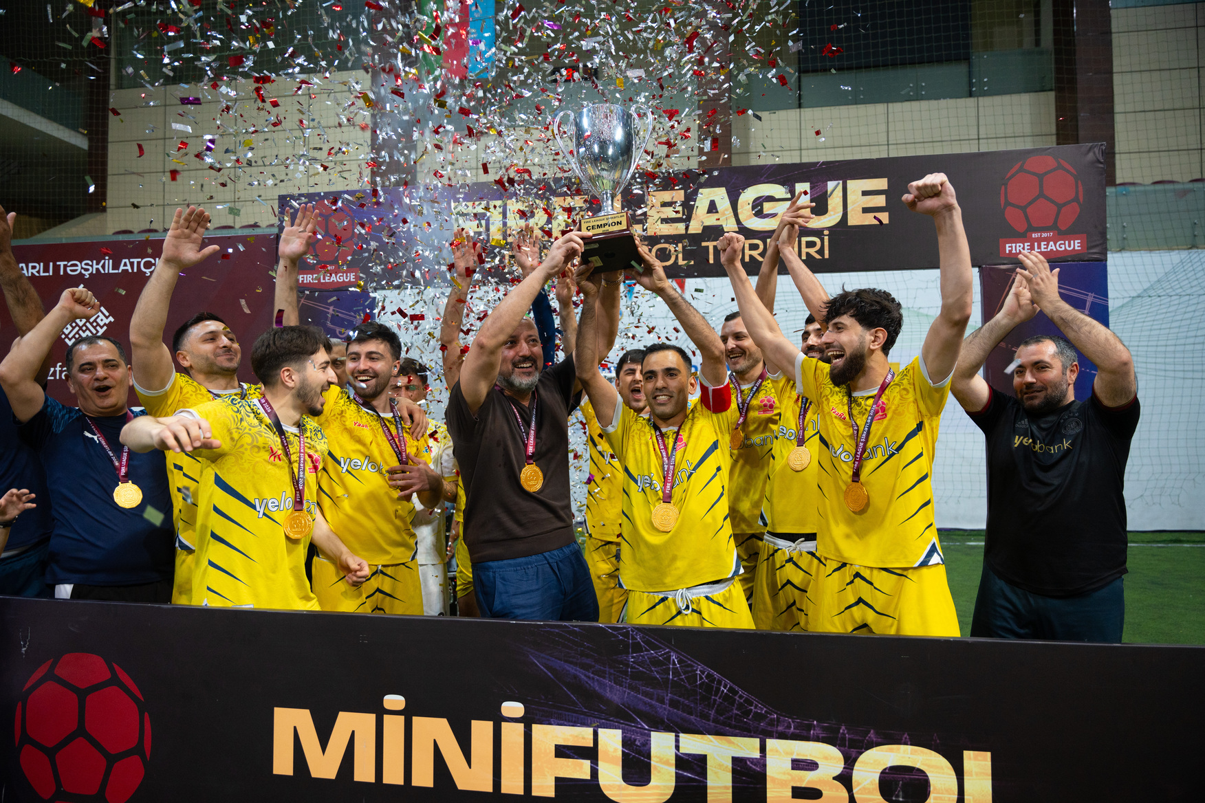 Yelo Bank wins the Intercompany Football League Championship (PHOTO)