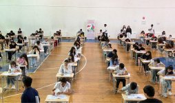 Azerbaijani house in Georgia hosts mock university entrance exam (PHOTO)