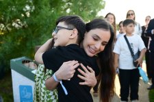 Leyla Aliyeva and Alena Aliyeva attend Charity Festival (PHOTO)